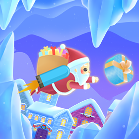 Flying Santa: Soar Through the Skies in a Festive Adventure!