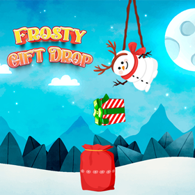 Frosty Gift Drop Game | Fun Holiday Gift Delivery Challenge