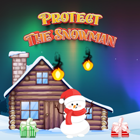 Protect The Snow Man Game | Defend the Snowman in a Fun Winter Challenge