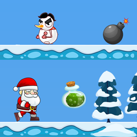 Santa Claus Jump Game | Help Santa Jump Through Christmas Challenges