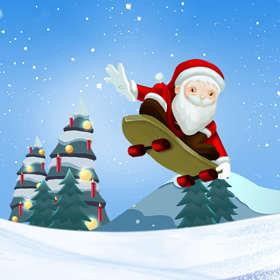 Santa The Skater: Thrilling Holiday Skateboarding Adventure!